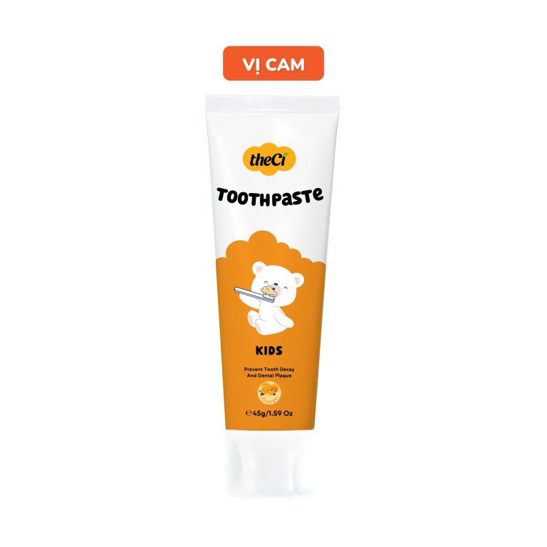 theCi Toothpaste Kids Orange Flavor, Children Can Swallow 45g.