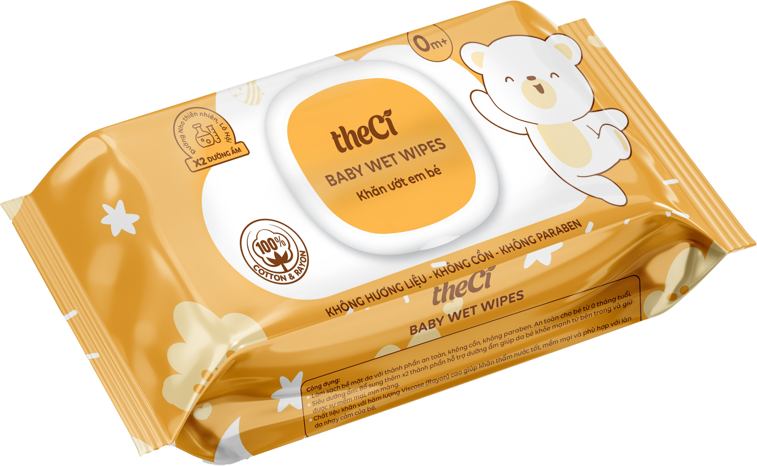 KHĂN ƯỚT THECI BABY WET WIPES