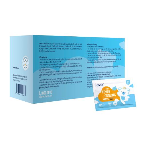theCi Fever Reducing Wipes - Box of 30 packs - Image 4
